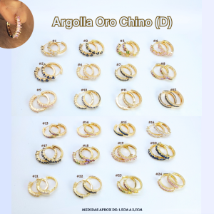 ARGOLLA ORO CHINO (D)