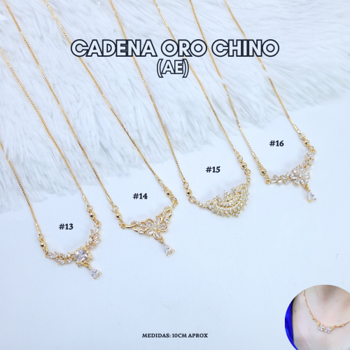 CADENA ORO CHINO (AE) - Imagen 4