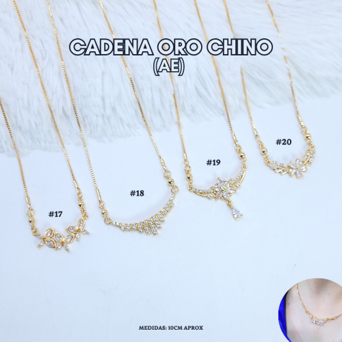 CADENA ORO CHINO (AE) - Imagen 5