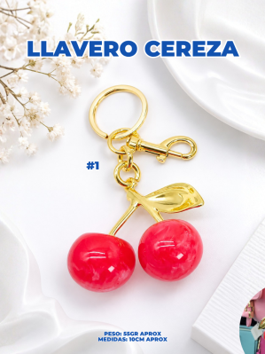 LLAVERO CEREZA