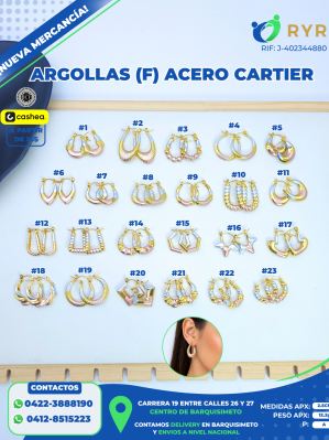ARGOLLAS (F) ACERO CARTIER