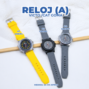 RELOJ (A) VICTO/CAT GOMA