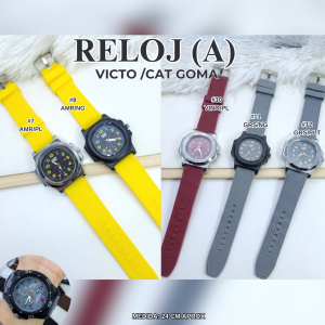 RELOJ (A) VICTO/CAT GOMA