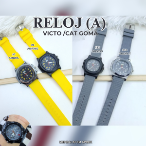 RELOJ (A) VICTO/CAT GOMA