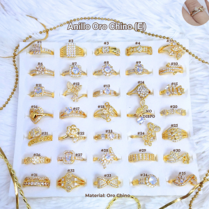 ANILLO ORO CHINO (E)