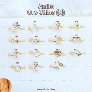 ANILLO ORO CHINO (N)