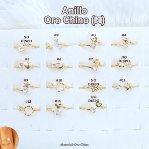 ANILLO ORO CHINO (N)