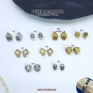 DIJES PASADOR P/PULSERA *PAR