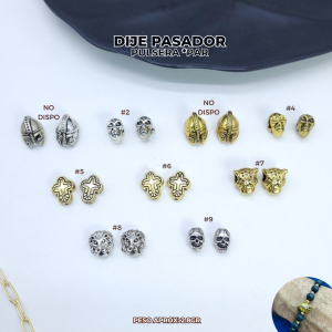 DIJES PASADOR P/PULSERA *PAR