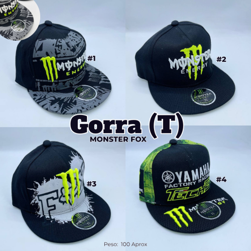 GORRA (T) MONSTER FOX