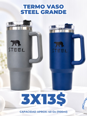 TERMO VASO STEEL GD