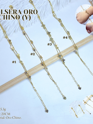 PULSERA ORO CHINO (Y)