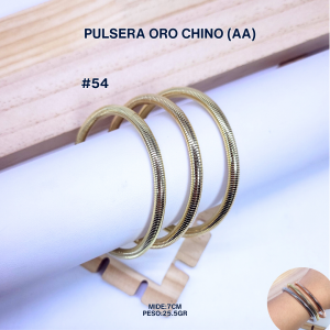 PULSERA ORO CHINO (AA)