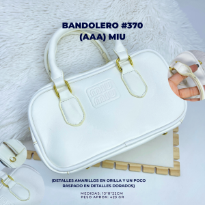 BANDOLERO #370 MIU DETALLES