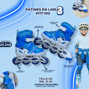 PATINES EN LINEA (B) #117-100