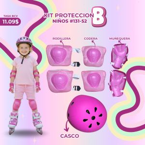 KIT DE PROTECCION (B) NIÑO CON CASCO #131-52