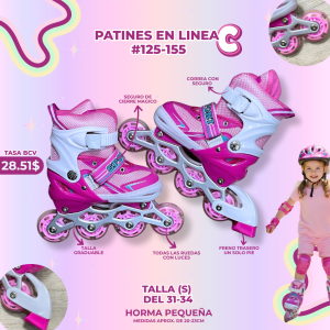 PATINES EN LINEA (C) #125-155