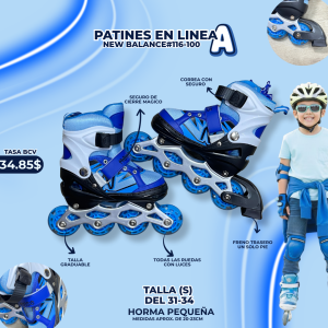 PATINES EN LINEA (A) NEW BALANCE #116-100