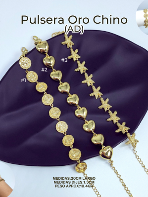 PULSERA ORO CHINO (AD)
