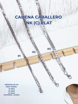 CADENA CABALLERO NK (C) PLAT