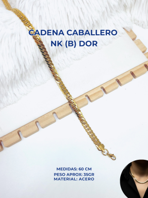 CADENA CABALLERO NK (B) DOR