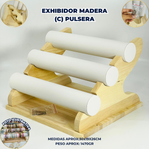 EXHIBIDOR MADERA (C) PULSERA