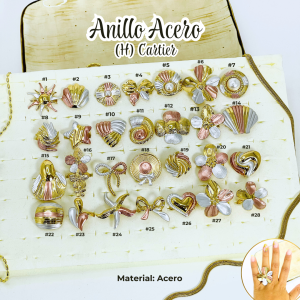 ANILLO ACERO (H) CARTIER