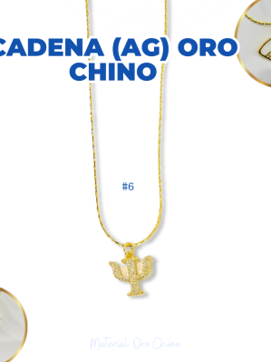 CADENA (AG) ORO CHINO