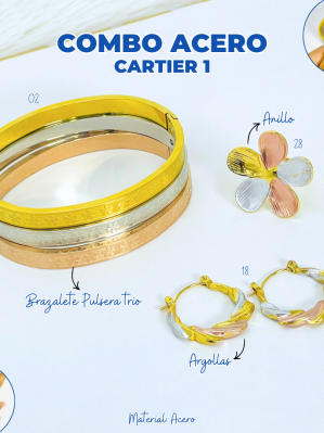 COMBO ACERO CARTIER