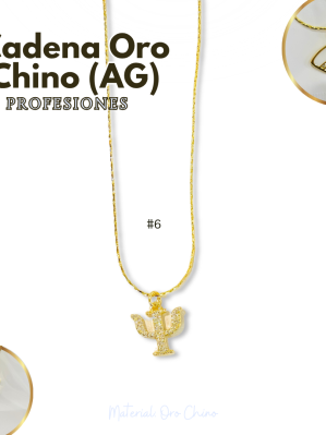 CADENA ORO CHINO (AG) PROFESIONES