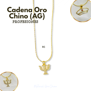 CADENA ORO CHINO (AG) PROFESIONES