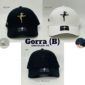 GORRA (B) UNICOLOR FÉ