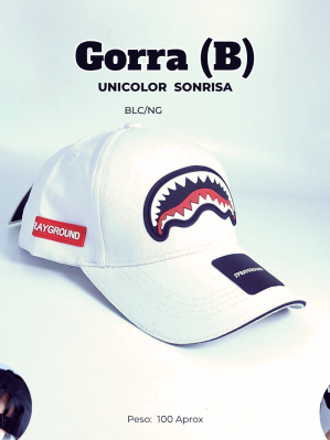 GORRA (B) UNICOLOR SONRISA