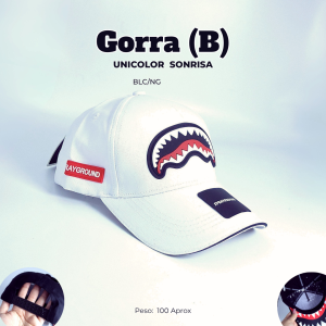 GORRA (B) UNICOLOR SONRISA