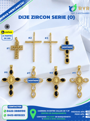 DIJE ZIRCON SERIE (O)