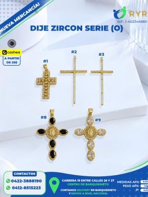 DIJE ZIRCON SERIE (O)