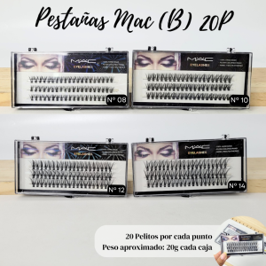 PESTAÑAS MAC (B) 20P