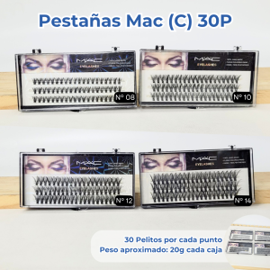 PESTAÑAS MAC (C) 30P