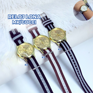 RELOJ LONA MK/GUCCI