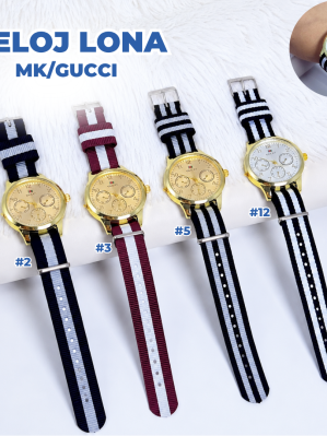 RELOJ LONA MK/GUCCI