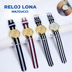 RELOJ LONA MK/GUCCI