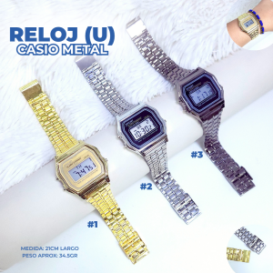 RELOJ (U) CASIO METAL