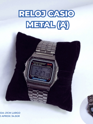 RELOJ CASIO METAL (A)