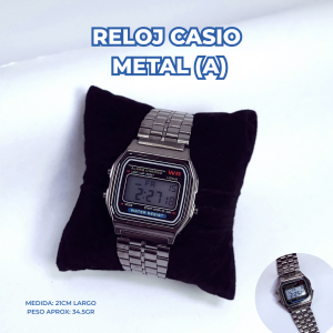 RELOJ CASIO METAL (A)