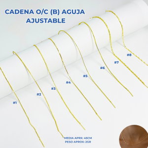 CADENA O/C (B) AGUJA  AJUSTABLE