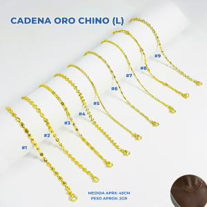 CADENA ORO CHINO (L)