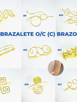BRAZALETE ORO CHINO (C) BRAZO
