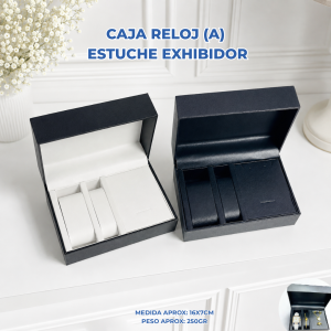 CAJA RELOJ (A)  ESTUCHE EXHIBIDOR