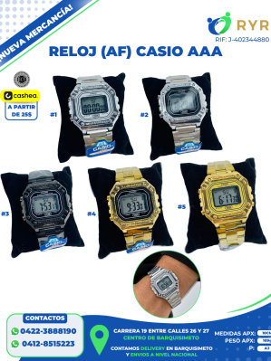 RELOJ (AF) CASIO AAA