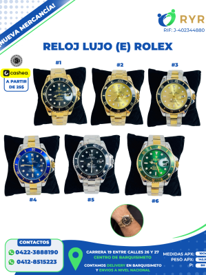 RELOJ LUJO (E) ROLEX